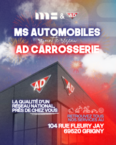 MS Automobiles rejoint le réseau AD Carrosserie ! MS Automobiles rejoint le réseau AD Carrosserie !